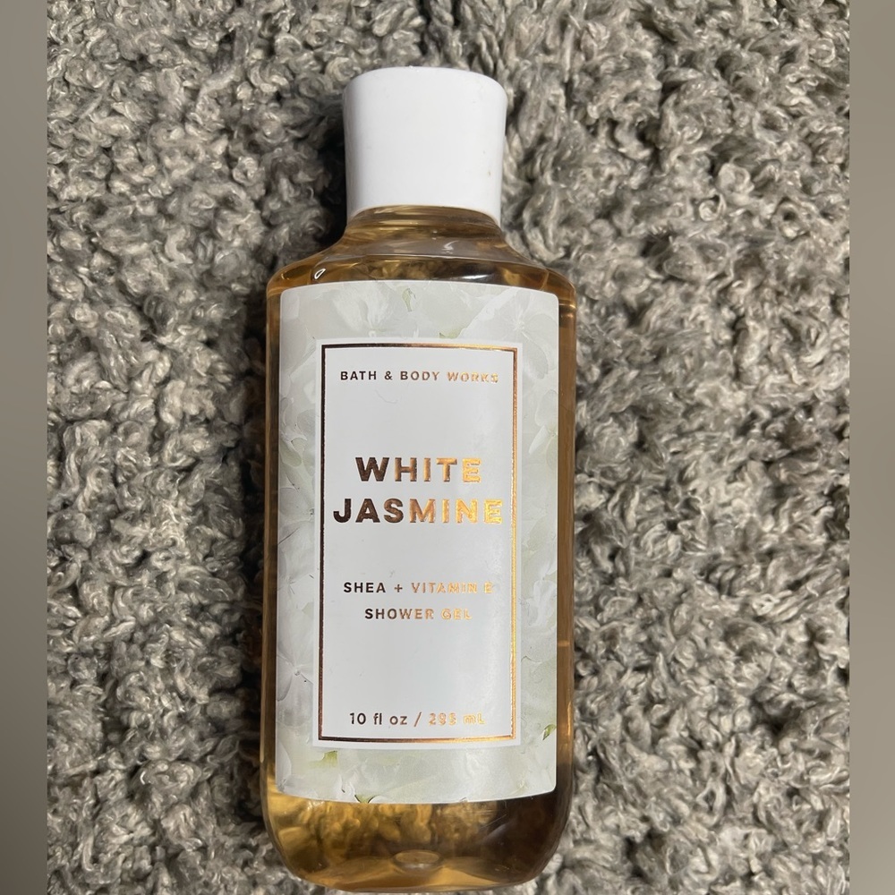 Bath & body works white jasmine shower gel
